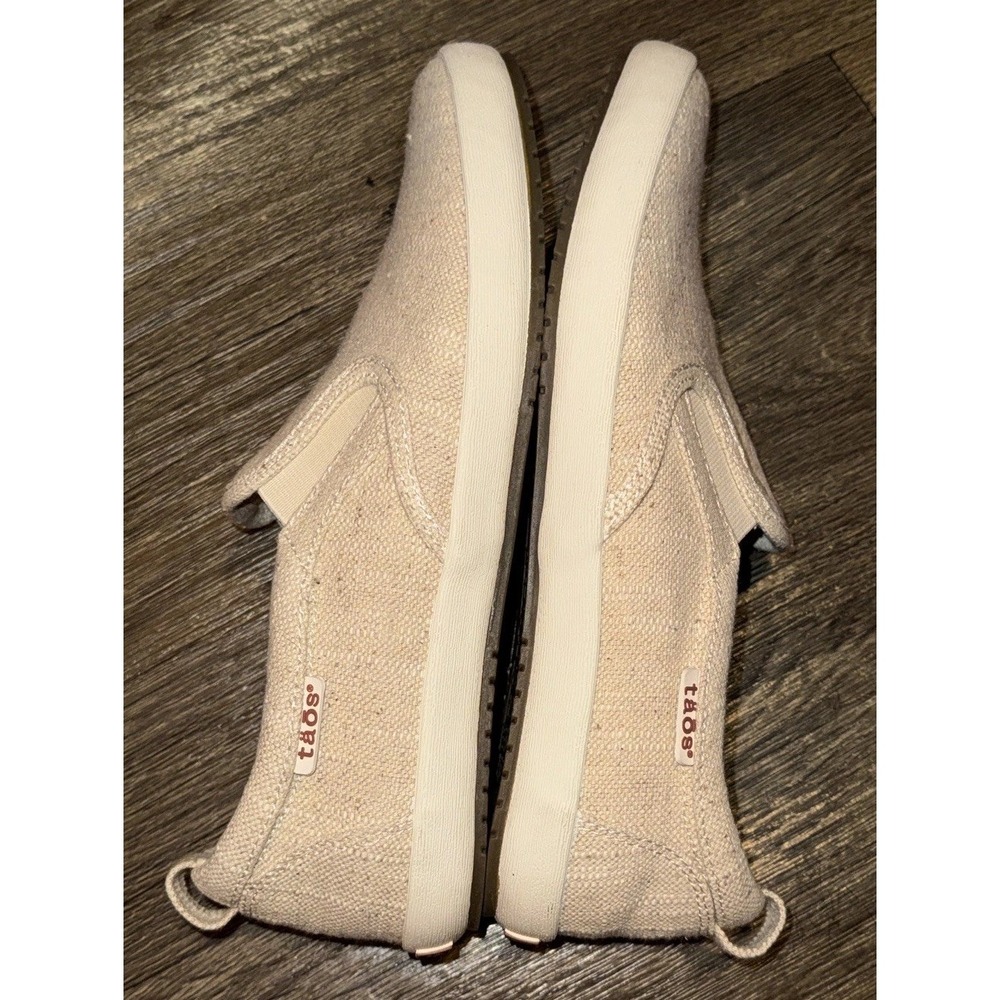 Taos Dandy Natural Hemp Comfort Shoes Casual Walking Sneakers Boho Women's 7.5 - Picture 7 of 14